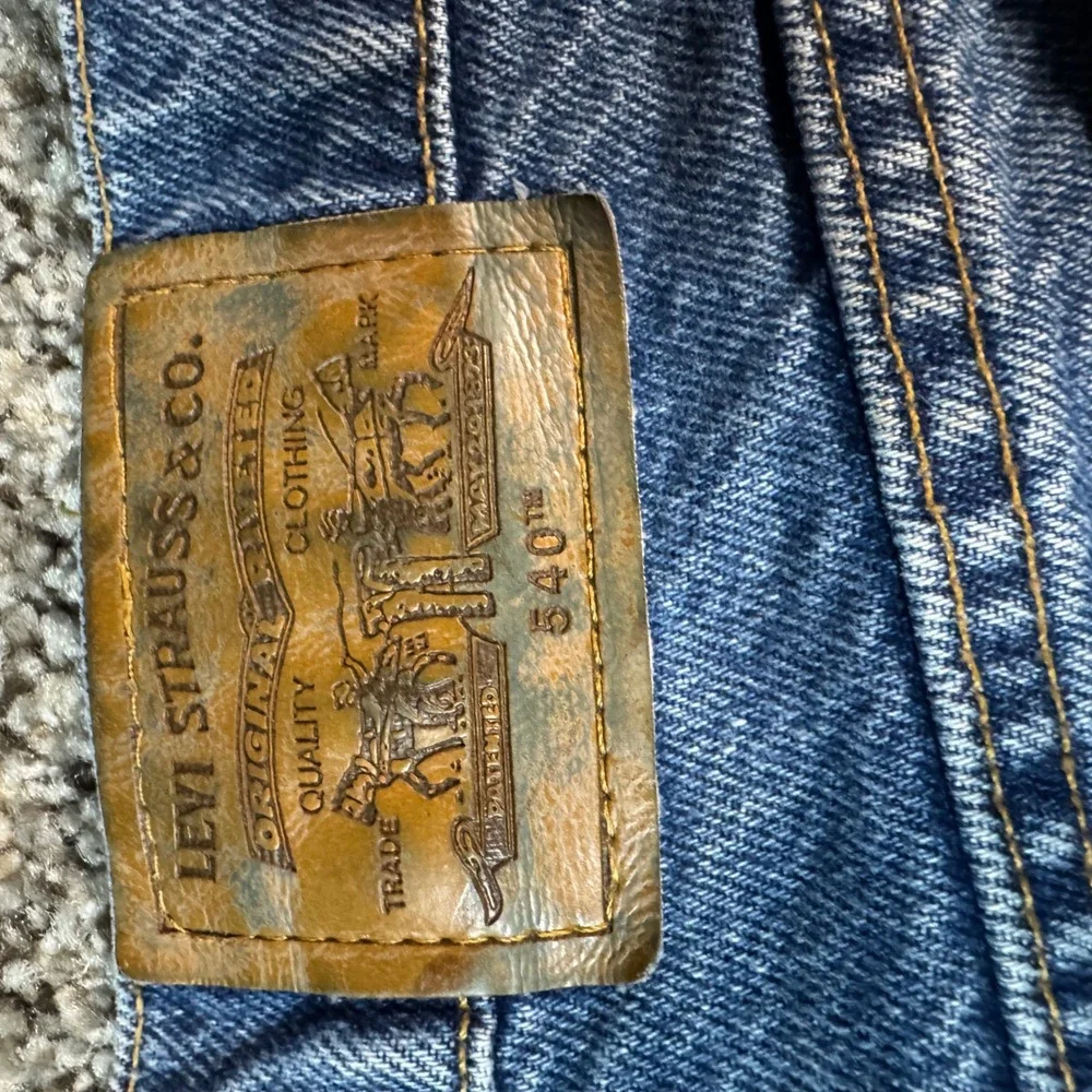 Vintage Brown Tab Levi 540 Relaxed Fit Jeans Mens 36x31 Blue Medium Wash Cotton